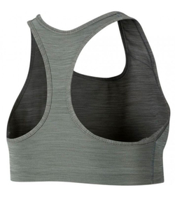 ТОП теннисный Nike Swoosh Futura Bra W - smoke grey/heather/black