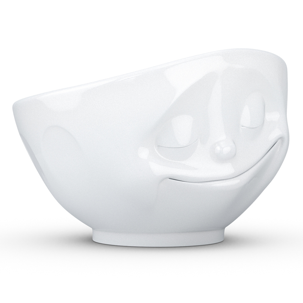 Чаша happy, 1 л, белая