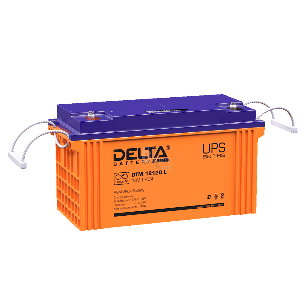Аккумулятор Delta DTM 12120 L (AGM)