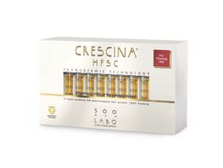 Crescina Transdermic HFSC 100% RE-GROWTH лосьон для возобновления роста волос для мужчин. Дозировка 500 / 20 ампул по 3,5 мл