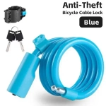 Замок велосипедный тросовый West biking, YP0705100