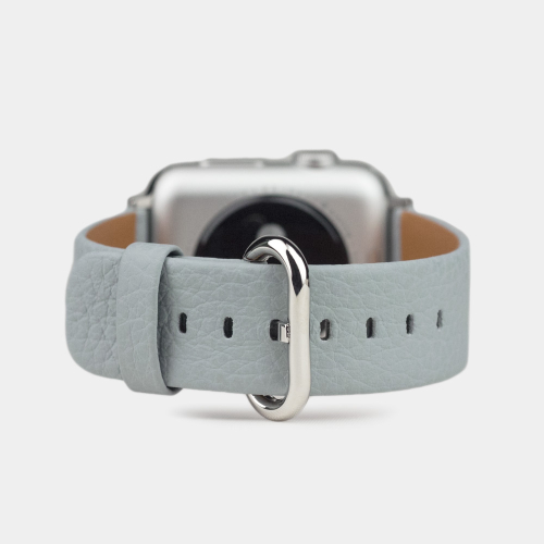 Ремешок для Apple Watch 40/41/42 mm из кожи теленка, голубого цвета