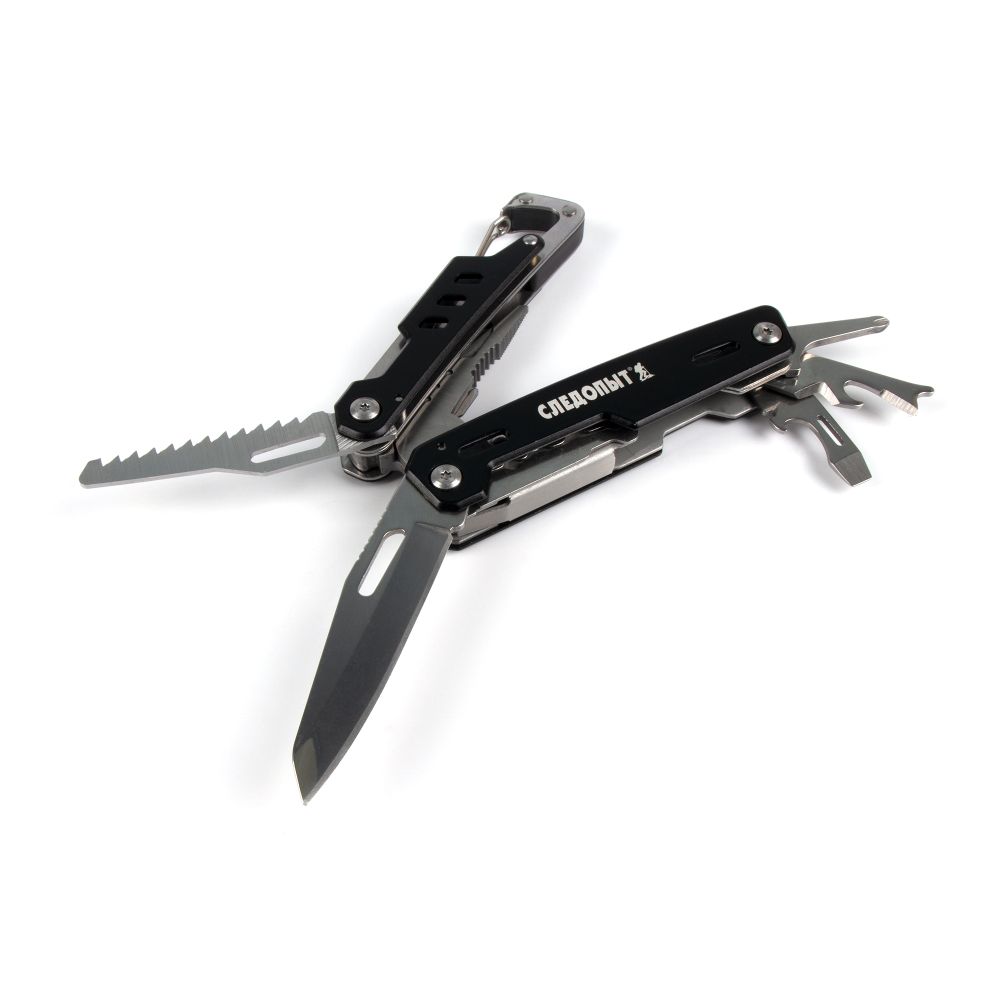 Мультитул (плоскогубцы) &quot;СЛЕДОПЫТ-EXPLORER&quot;, 105х42х18 мм, 11 предметов, в чехле, в коробке