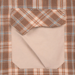 Рубашка Called a Garment Human Flannel "Brown"