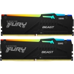 Память оперативная DDR5 Kingston Fury Beast CL40 32Gb PC44800, 5600Mhz (KF556C40BBAK2-32)