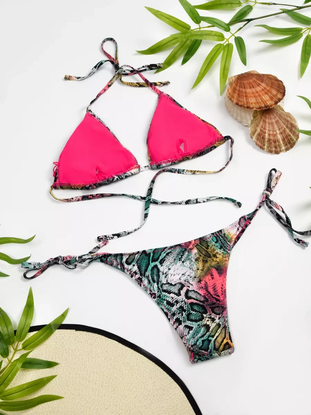 купальник раздельный 3 в 1 туника-халат пляжный