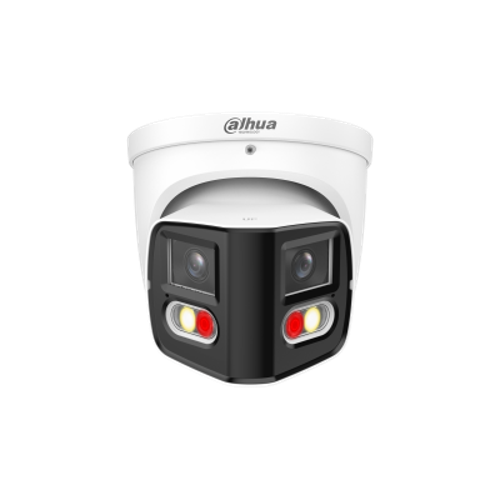 DH-IPC-PDW2849P-A180-E2-S-PV-0280B Уличная купольная IP-видеокамера с ИИ и активным сдерживанием