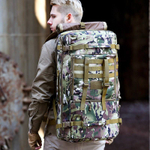 Тактическая рюкзак-сумка 70л / мультикам