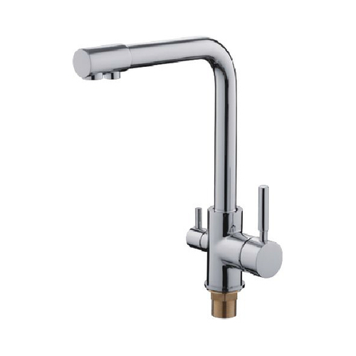 Смеситель для кухни 35к L4055-3 Ledeme с выходом для питьевого фильтра, латунь