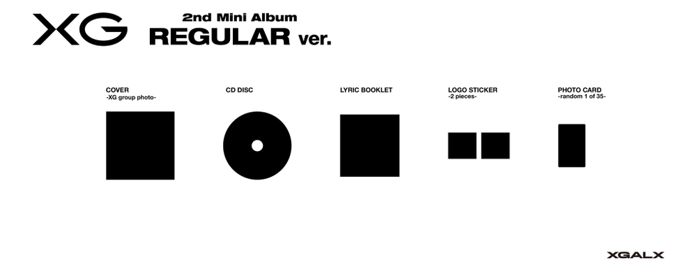 Альбом XG - 2nd Mini Album (Regular ver.)