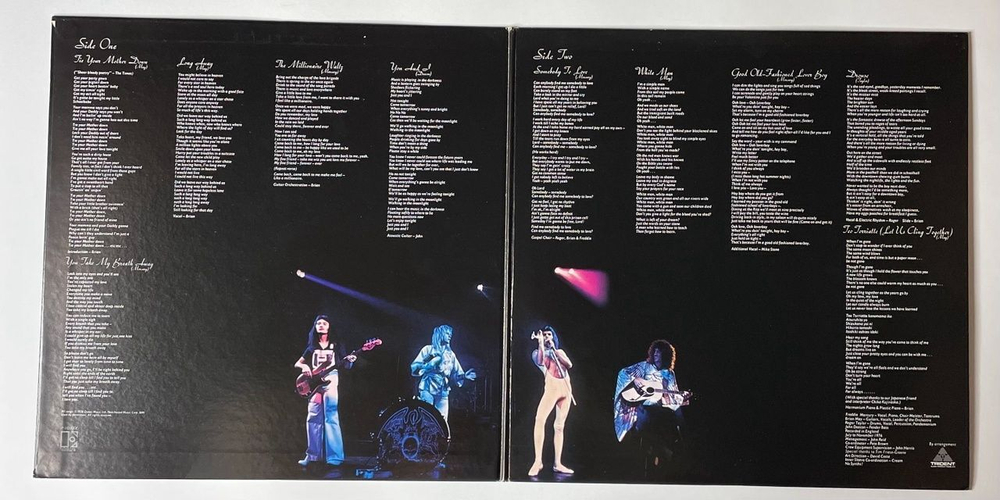 Винтажная виниловая пластинка LP Queen A Day At The Races (Japan 1976) (No Obi) Somebody To Love