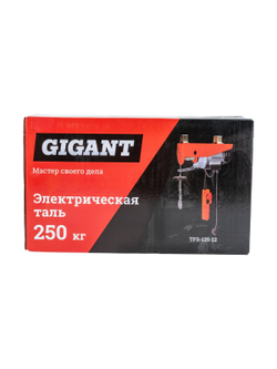 Электрическая таль 125/250кг 12м Gigant TFS-125-12