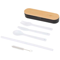 Набор столовых приборов с бамбуковой крышкой Runa