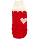 Кофта - свитер для мелких пород собак и кошек «BRO Style ♥», цвет красный, р L