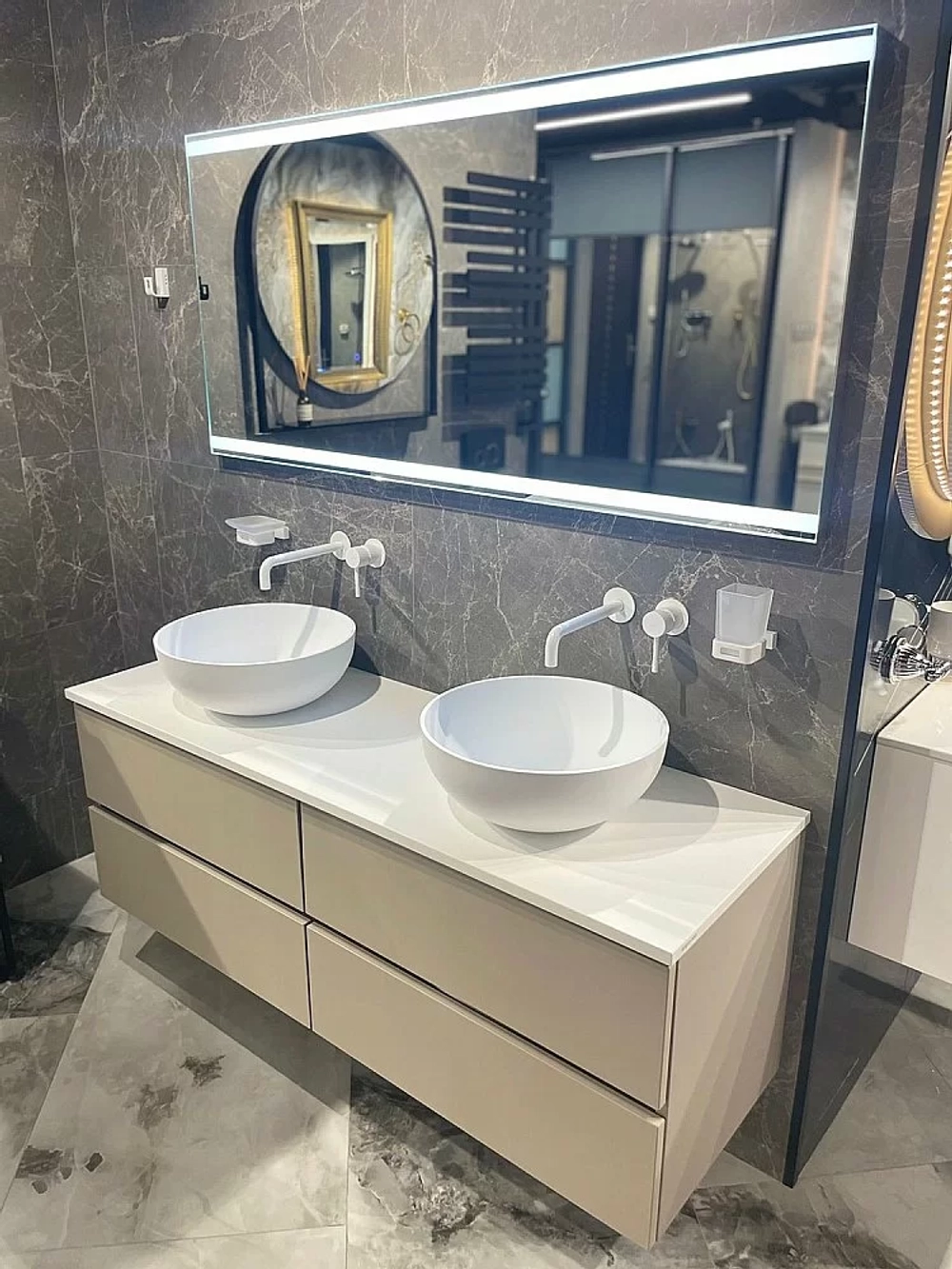 Раковина Boheme Monaco 35 879-35 белая матовая