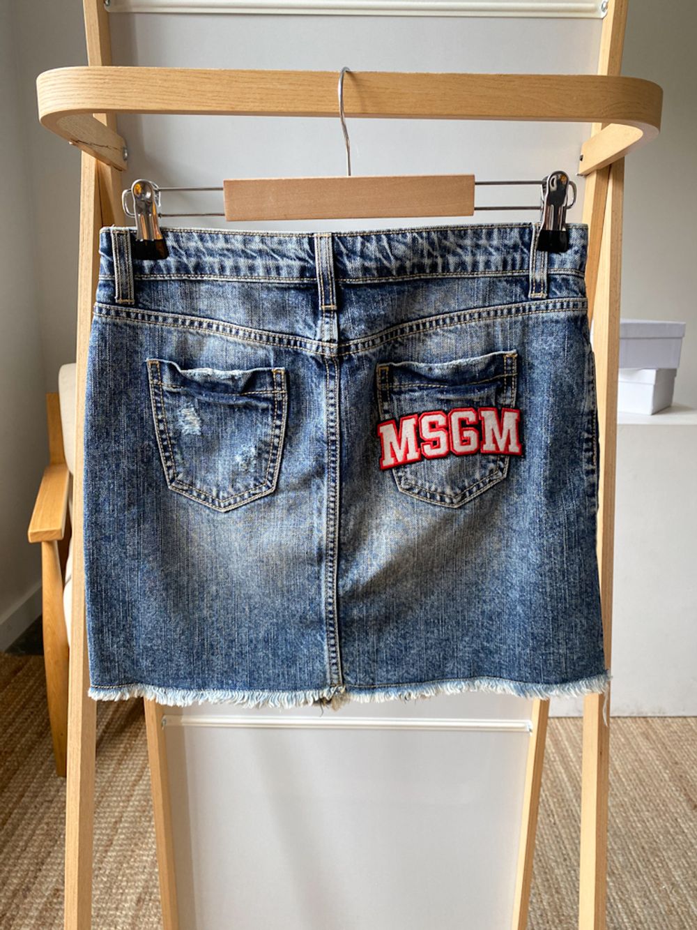 Джинсовая юбка  MSGM, 152