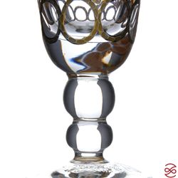 Набор рюмок TIMON Tiziano Golden/Palm (6 шт) 80 мл