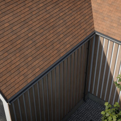 Черепица битумная гибкая Tegola COMFORT CAPRI Marrone 434