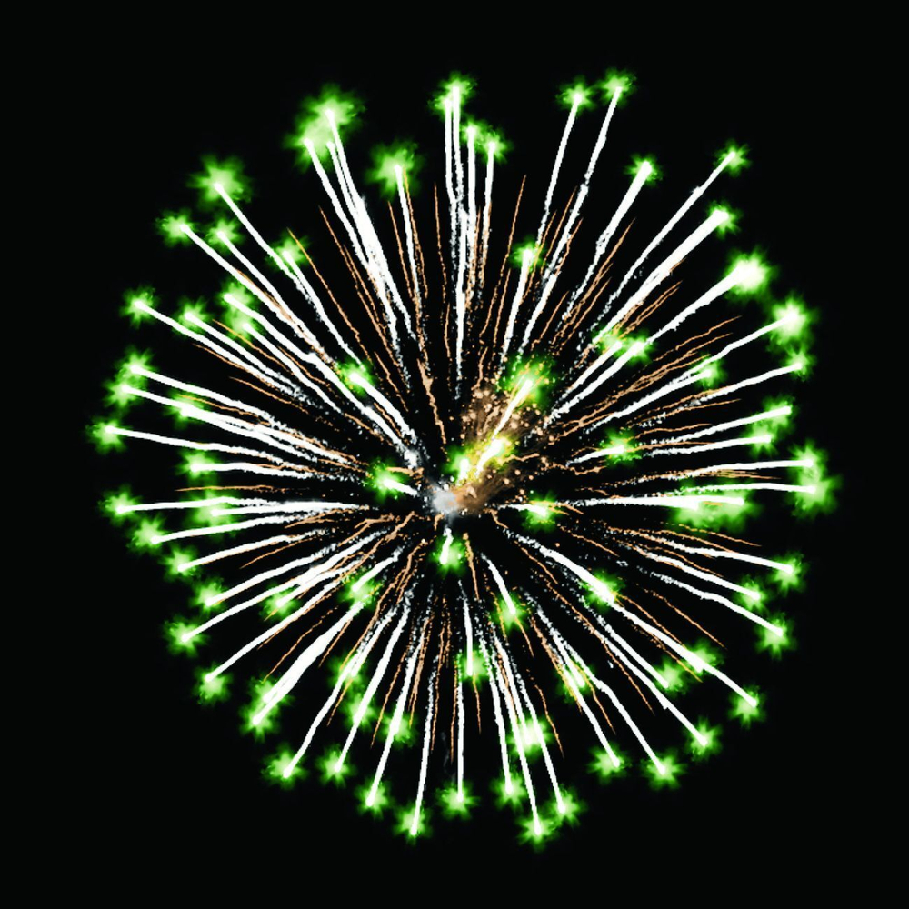 Фейерверк "Новый год к нам мчится" (305 залпов)