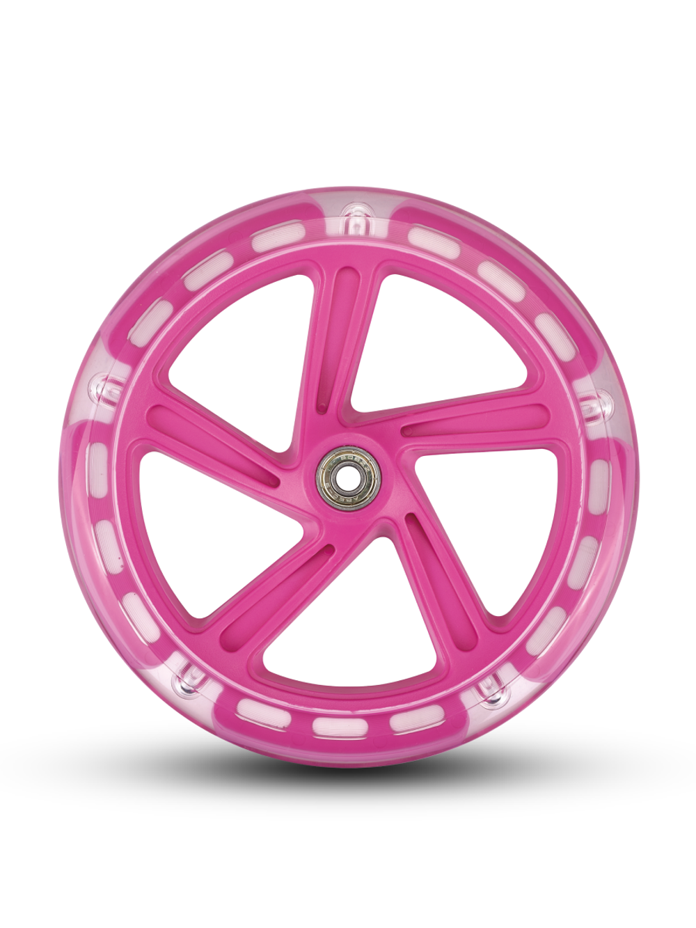 Колесо LED для Cruiser 200*30 мм (1 шт), ягодный розовый