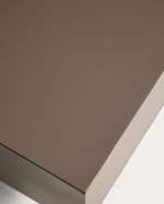 Уличный столик Rustella из коричневого бетона, 60 x 60 см