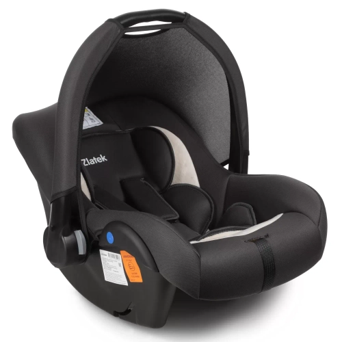 Автолюлька Colibri Lux (0-13кг, жемчужная сталь)