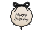 Шар с бантиком "С Днем Рождения" [Happy Birthday] (45 см)