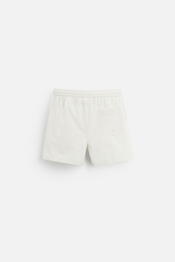 ZARA ПЛАВКИ SEERSUCKER, ЭКРЮ