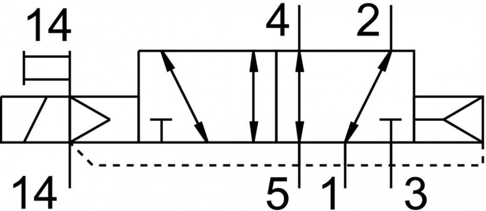 VSVA-B-M52-AZH-A2-1R2L Распределитель с электроуправлением