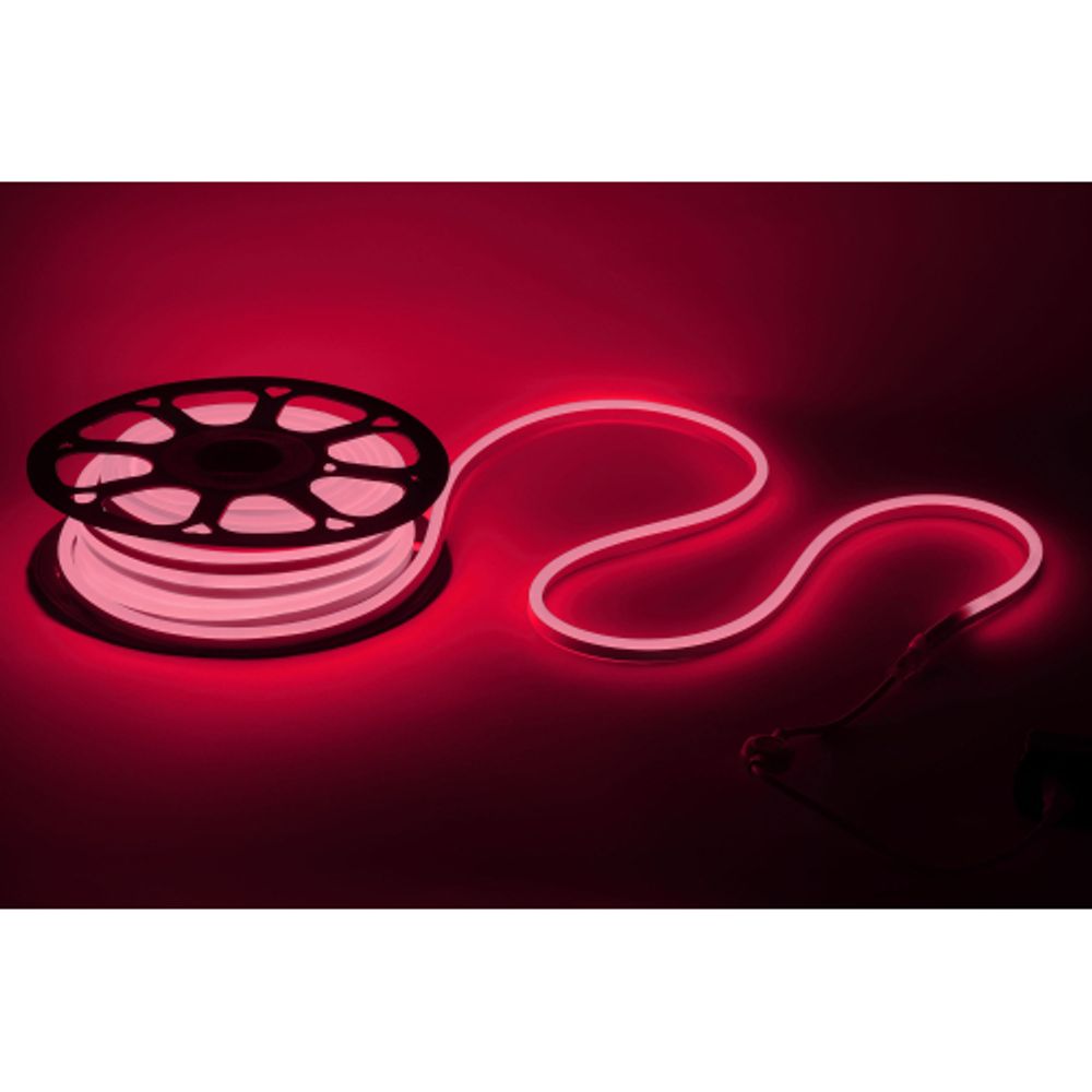 Светодиодная неоновая лента ЭРА N2835-120-IP67-220V-20m-R красный | Светодиодный неон 220В и аксессуары