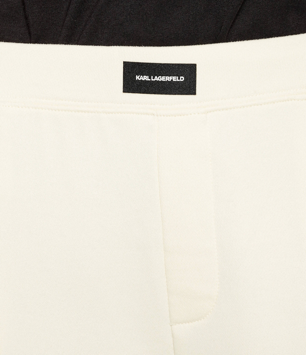 Спортивные штаны Karl Lagerfeld - экрю(245W2113)