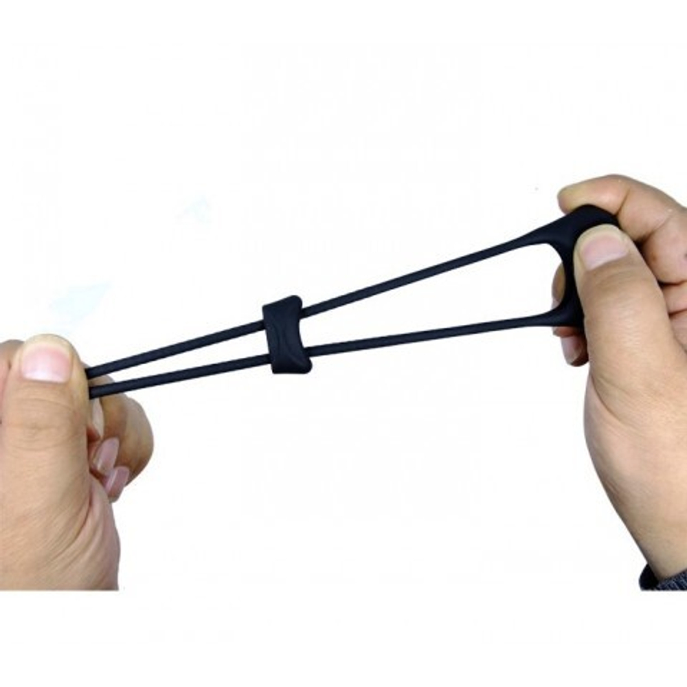 Эрекционное кольцо с фиксацией и вибрацией Curitis