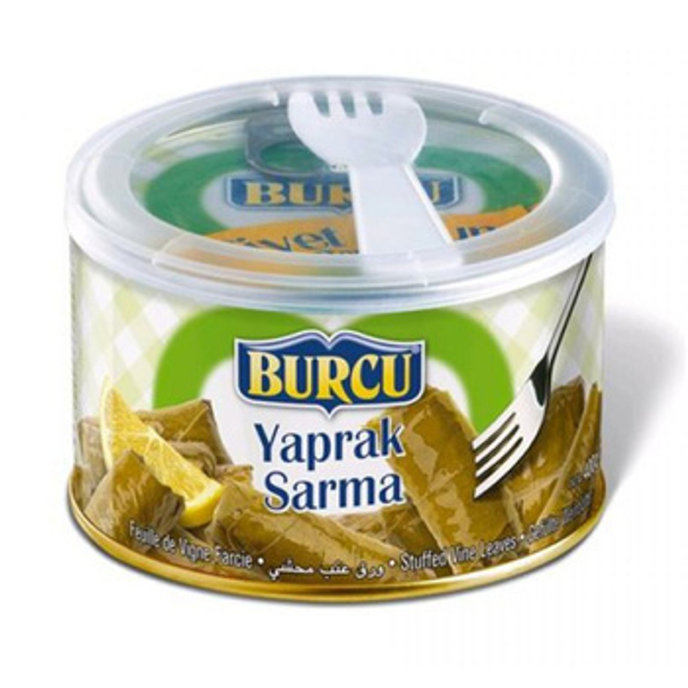 Фаршированные виноградные листья (YAPRAK SARMA), BURCU, 400 гр