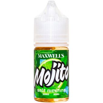 Жидкость MAXWELLS Salt 2% 30 ml Mojito - Классический освежающий мохито