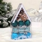 Набор украшений «Для исполнения желаний» 4 см, Голубой