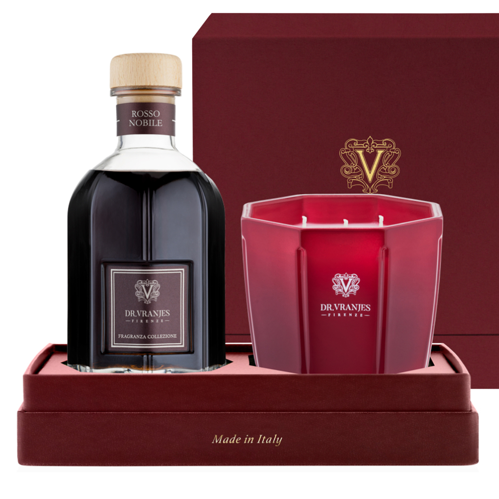 Rosso Nobile диффузор и свеча подарочный набор