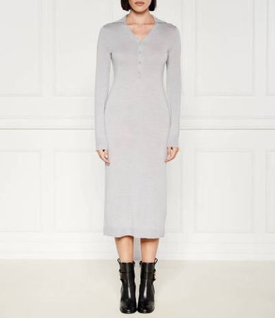 Хлопковое платье Calvin Klein - серый(K20K207219)