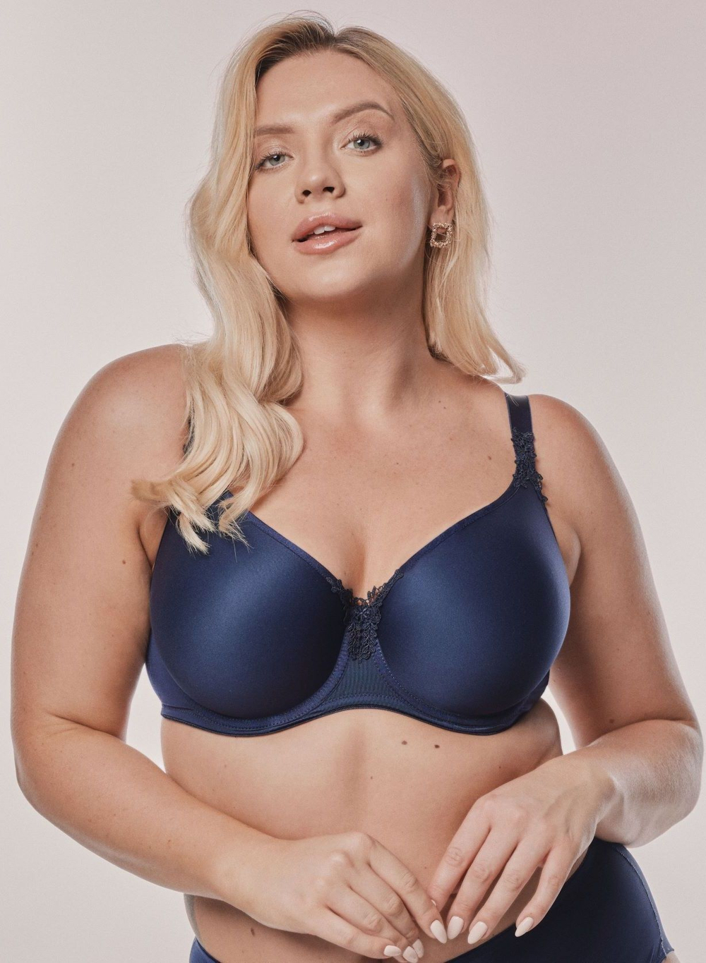 Темно-синий бюстгальтер Anita на косточках (Размер: 80C) (Цвет: темно-синий)