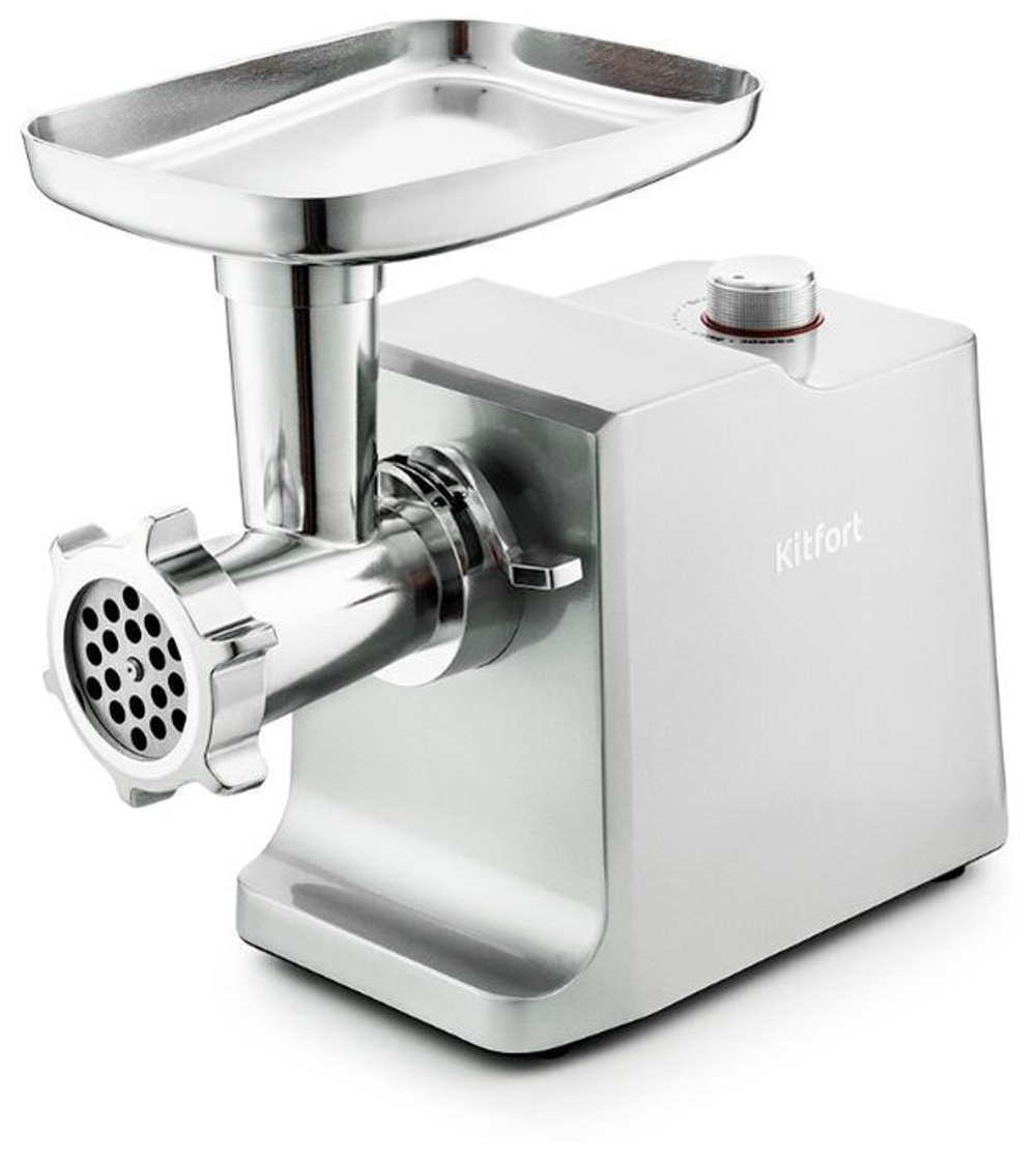 Мясорубка Kitfort KT-2108 серебристый