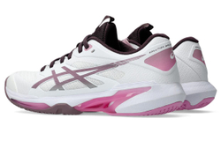 Женские Кроссовки теннисные Asics Solution Speed FF 4 - white/dusty mauve