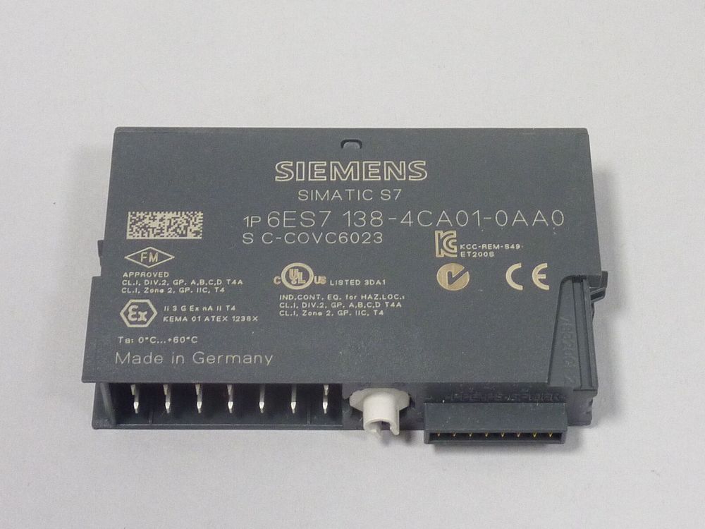 Новый SIEMENS 6ES7138-4CA01-0AA0