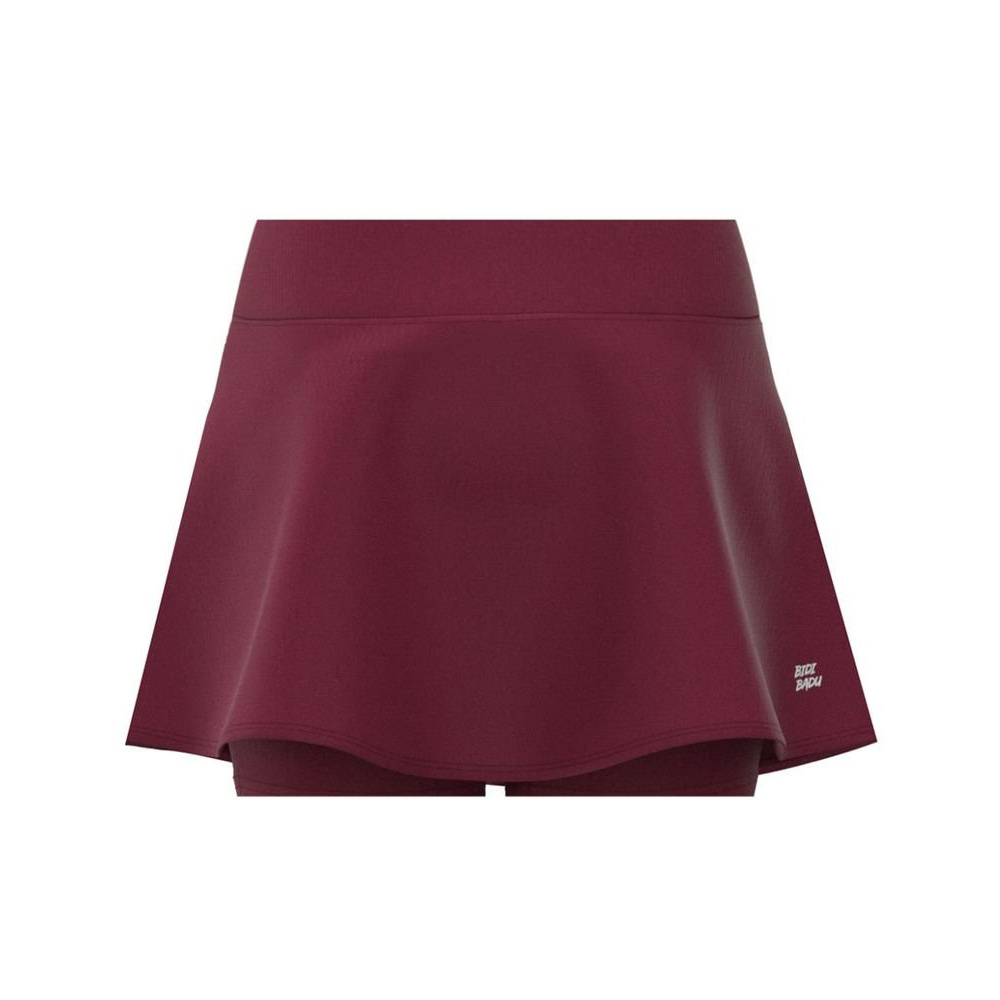 ОДЕЖДА ДЛЯ ТЕННИСА Девочки, Юбка BIDI BADU PROTECTED LEAFS WAVY SKORT .