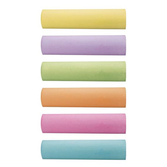 Təbaşir \ Мел\Can 20 carbonate coloured maxı chalks