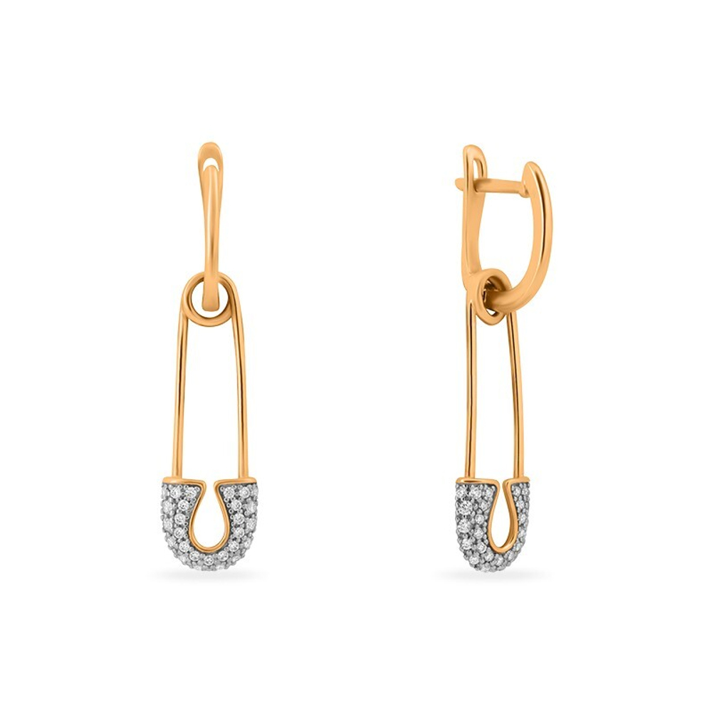 Серьги из золота 585 пробы