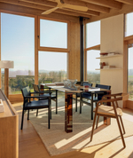 Ковер Lenuo из шерсти и хлопка жаккардовый цвет экрю, 160 x 230 см