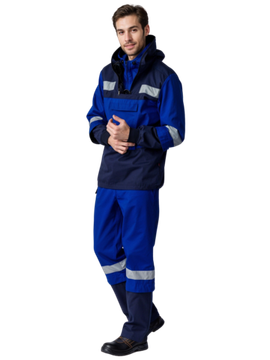 Костюм противоэнцефалитный-антигнус "Импульс" брюки (т.синий/васильковый)