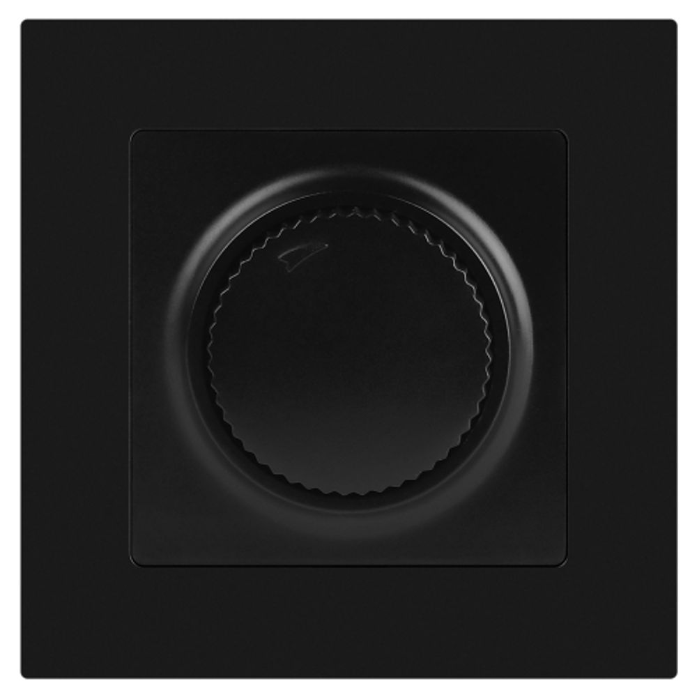 Светорегулятор Intro Accent 6-401-05 поворотный, 600Вт 230В, IP20, СУ, антрацит | Intro