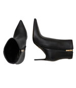 Кожаные ботильоны на шпильке Guess - черный(FL8CHE LEA10)