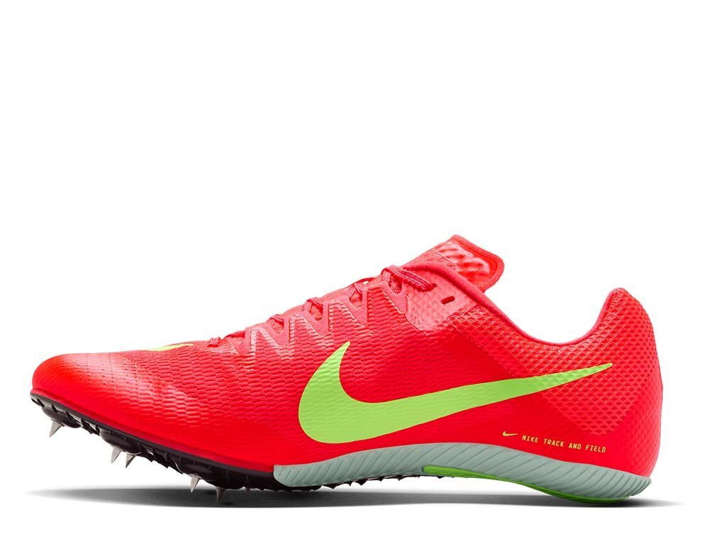 Шиповки беговые Nike Zoom Rival Sprint U Красный лайм