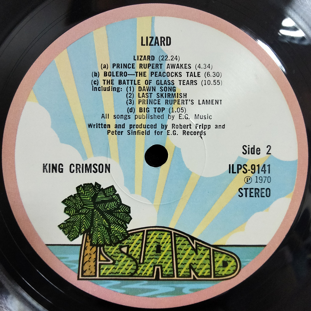 King Crimson / Lizard (LP)